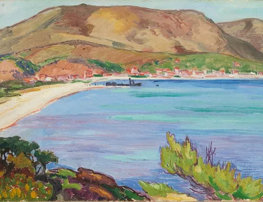 La plage à Saint Clair Bormes les Mimosas